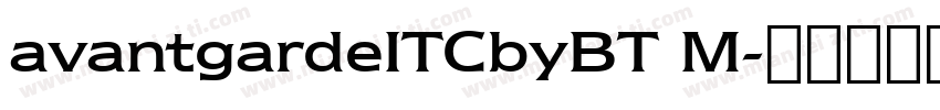 avantgardeITCbyBT M字体转换